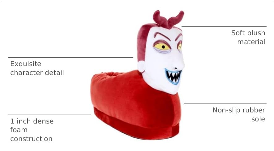 Image of Happy Feet Slippers Officially Licensed Disney and Pixar Character, Figural Slippers for Men, Women, Kids, As Seen on Shark Tank