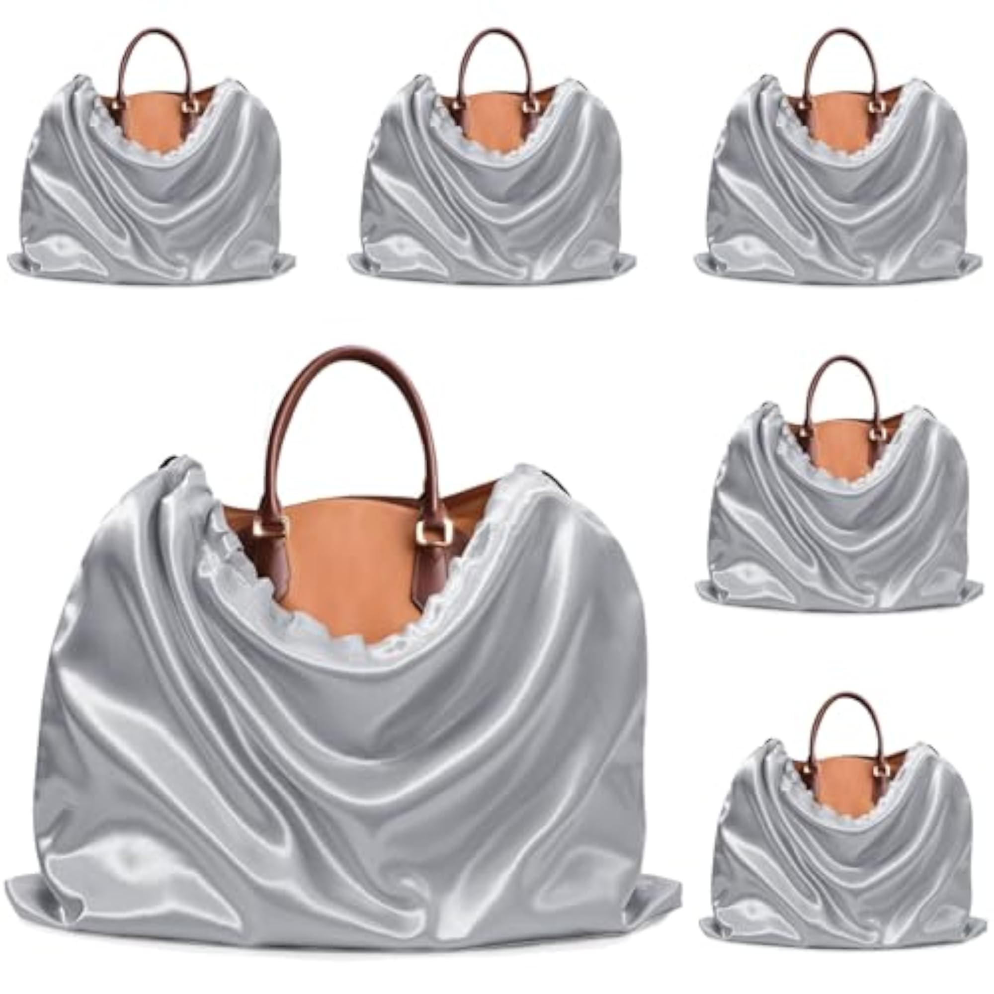 6 Pack Dust Bags for Handbags and Shoes