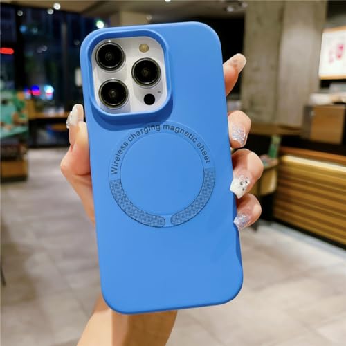 Coque silicone pour iPhone 13 Pro magnétique finition haut de gamme