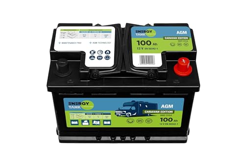 Batterie Camping Car 100 Ah AGM 12V