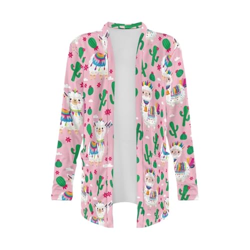 Image of Womens Open Fron Cardigan Sweaters Long Sleeve Tops Daily Coats