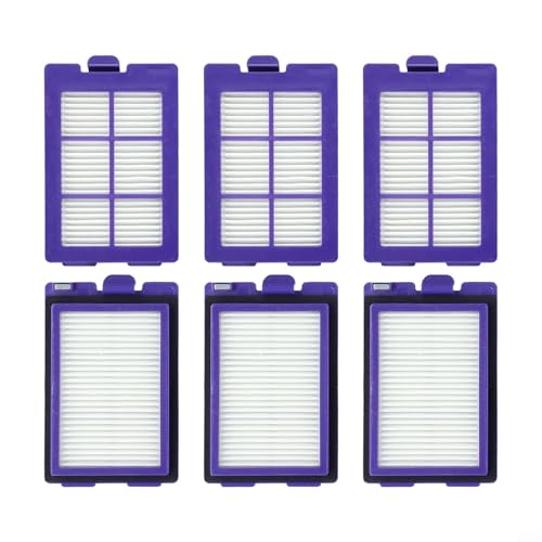 Jonikuper Filtro de repuesto para RoboVac para robot aspirador X8, filtro de protección de motor de forro polar lavable y plástico, compatible con modelo, paquete de 2 (6 unidades)