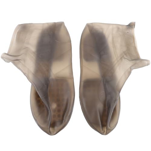 TOGEVAL Waterproof Rain Shoes Covers 2-pack for Men Women Silicone Anti-slip Sole