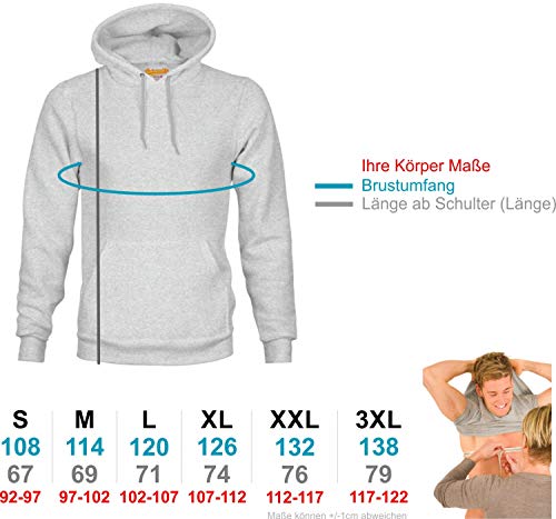 Dobermann Dobi Dobie Hund Hoodie Unisex Sweatshirt Extreme Hundemotiv Größe L