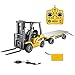 Échelle 1:10 - Chariot élévateur télécommandé en métal lourd 33cm de haut Transpalette Jouet 8 canaux Chariots élévateurs RC professionnels fonctionnels complets Camions de construction Jouets pour en