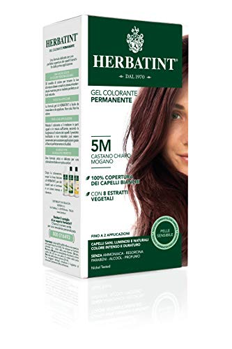 Color de Cabello HERBATINT 5M Castaño Claro Caoba