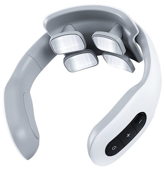 BeFunky Neck Massager Pain Relief Cervical Vertebra Instrument Charging Neck Protector and Shoulder Physiotherapy Instrument Massager for Women Men
