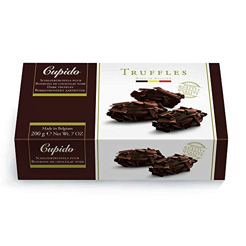 Cupido Trufas de copos de chocolate negro - 200 g, 1 paquete