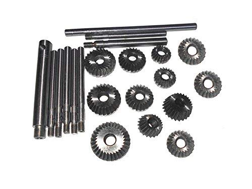 Ai Innovations New Valve Seat Cutter Set - 12 Cutter Carbon Steel Set - Vintage Car Bike Engine #TOP1
