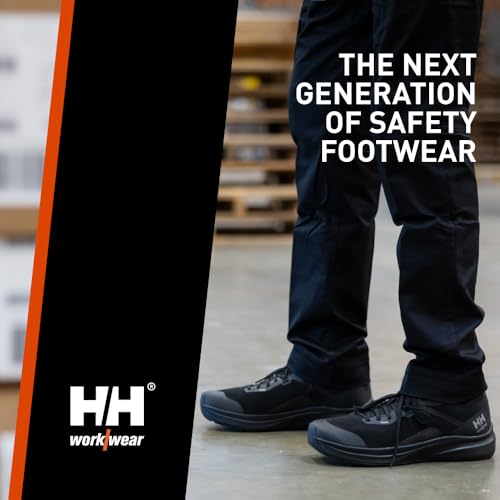 Image of Helly Hansen Barcode Low EH Safety Shoes for Men, Cushioned, Slip Resistant