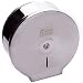 Charles Swann 9" Commercial Stainless Steel Toilet Paper Dispenser with Forever Guarantee | Premium & Durable Jumbo Chrome Wall Mount Tissue Holder for Professional Bathroom | Hardware For Single Roll