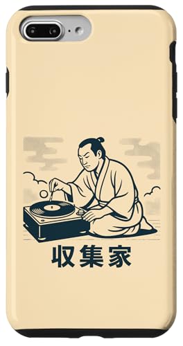Samurai Tourne-Disque Vinyle pour DJ Coque pour iPhone 7 Plus/8 Plus