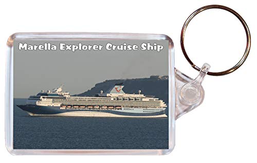 Marella Explorer Cruise Ship - Double Sided Large Keyring Gi