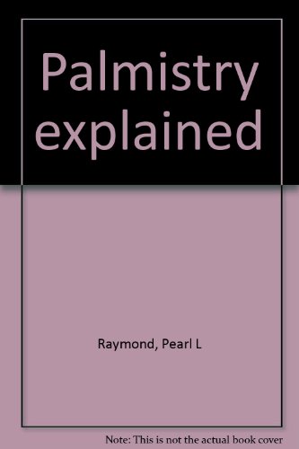 Palmistry explained B0007HQD5C Book Cover