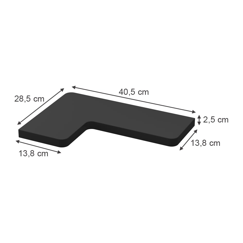 ZEHNA - Boekenkast 3 planken - Wit - 40 x 40 cm - Vezelplaat | Leen Bakker