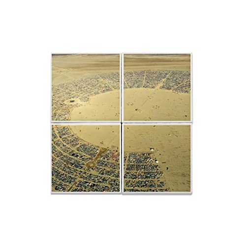 Carreaux Céramique Burning Man pour remplacer un mur blanc terne