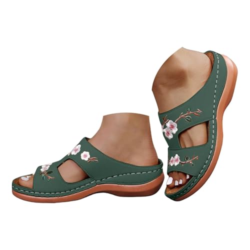 Soutien voûte plantaire avec ces sandales femmes été contre le mal de pieds