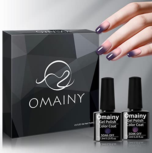Omainy Jelly Gel Nail Polish Set,Brown Jelly Gel Polish Set,Translucent Gel Nail Polish,Crystal Jelly Clear Gel Nail Polish,Sheer Gel Nail Polish Set,Brown Fall Colors,Soak Off Uv Led Nail Art Cs6001 #TOP5
