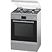 Produktbild Bosch HGD745250 Serie 4 Backofen-Kochfeld-Kombinationen / Freistehend / A / 66 L / Elektronik-Uhr / grau