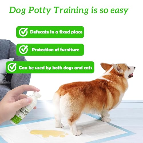 image for Ruidehut Dog Potty Training Spray & NO-GO Area Spray, Safe & Effective