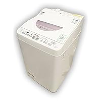 Amazon | SHARP タテ型洗濯乾燥機 穴なし槽カビぎらい ブルー系 洗濯