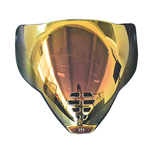 Lente para casco de motocicleta de cara completa y protector de pantalla de policarbonato