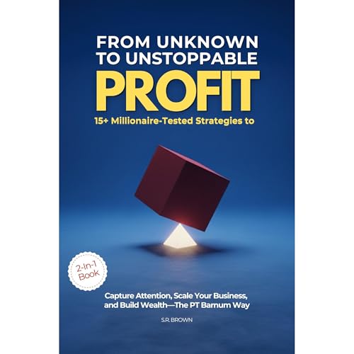 From Unknown to Unstoppable Profit Audiolibro Por S.R. Brown arte de portada