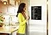 Magnetic Refrigerator Chalkboard Dry Erase Weekly Menu Meal Planner Organizer Note Area for Shopping List Fitness Diabetic Meal Prep Planning One Calendar Week 12