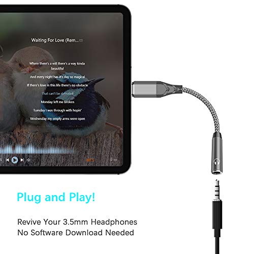 ACOCOBUY USB C naar 3.5mm Adapter voor Samsung A53 Hoofdtelefoon Jack Adapter Duurzaam USB C naar 3.5mm Audio Adapter… - Afbeelding 5