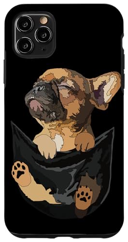 Frenchie In Pocket �t�����`�u���h�b�O �}�} �p�p ���D�� �X�}�z�P�[�X iPhone 11 Pro Max �p