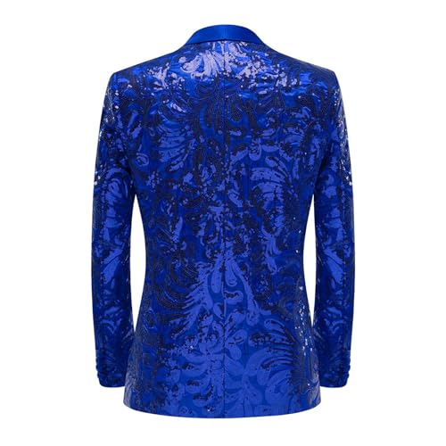 Veste de carnaval homme pour soirée décontractée et réveillon brillant - 4