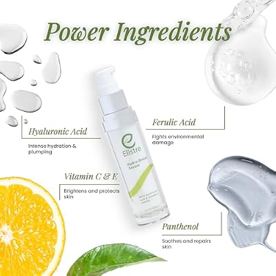 Hydro-Boost Facial Serum with hyaluronic acid and Vitamin E complex