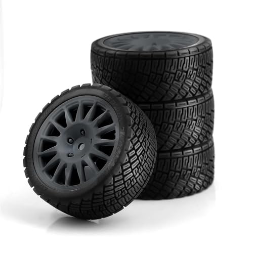 Compatible With Tamiya For TT01 TT02 XV01 TA06 PTG-2 WR8 RC �J�[�p�[�c 4 �s�[�X/�Z�b�g 1/10 ���[�V���O�J�[�^�C���I�����[�h�^�C���z�C�[���p RC�^�C��