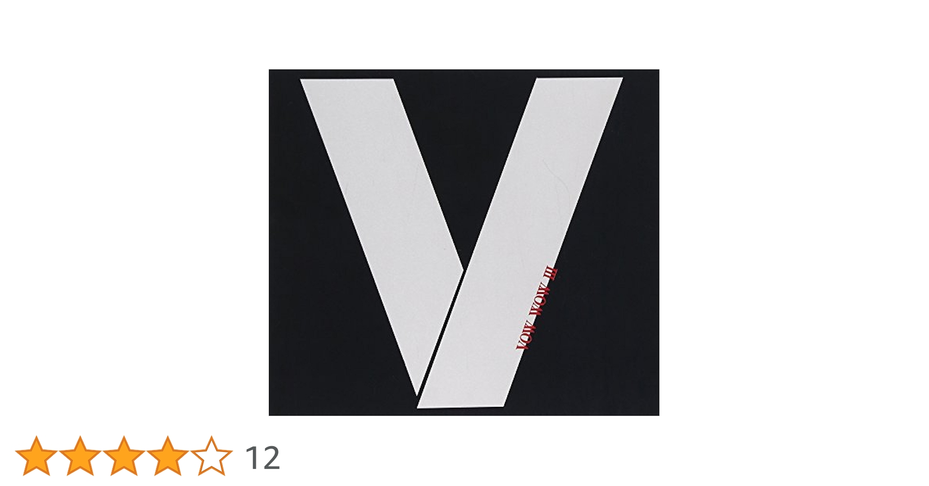 VOW WOWバウワウ LIVE CD2枚、デモ音源CD1枚 CD全て再生1回 VOW