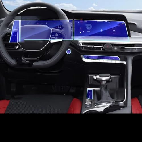 Film en TPU transparent pour console de Changan CS35 Plus 2022-2024