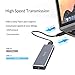 immagine 3ORICO Alluminio M.2 NVMe SSD Enclosure, M-Key Ultra-Slim per USB3.1 Gen2 Type-C 10 Gbps External Hard Case Case, archiviazione Fino a 2 TB per Samsung 970 Evo / 970 PRO/Crucial P1-Grigio