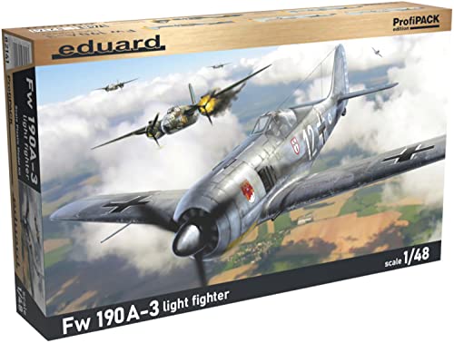 Focke-Wulf Fw 190A-3 Eduard 82141 maquette plastique avion militaire 1/48