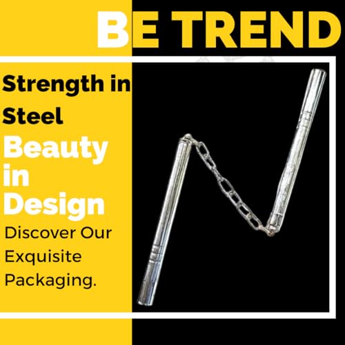 Image of Baby Steel Nunchaku for Kids | Martial Arts Training Nunchucks for Beginners | Lightweight & Safe Nunchaku for Karate, Taekwondo & Practice