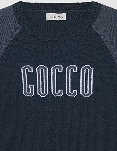 Pull-over garçon en maille intarsia Gocco haut de gamme - 3