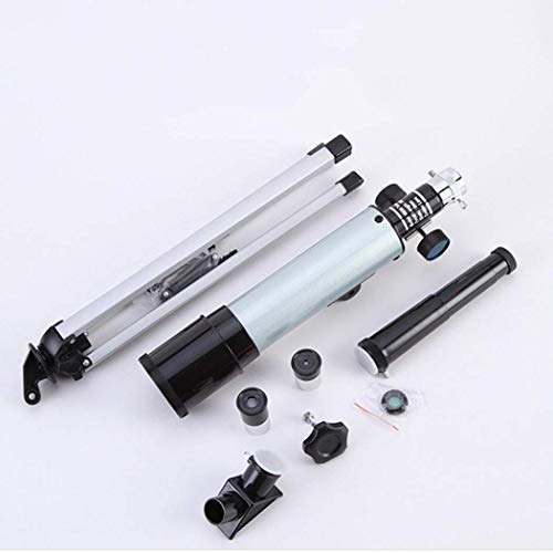 Telescopio infantil para principiantes con trípode ajustable y lente de 50 mm miniatura 4