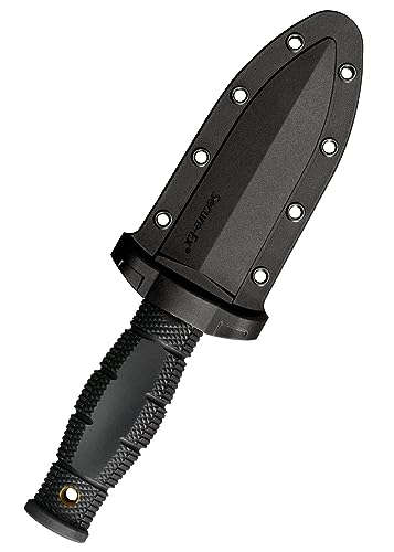 Cold Steel Mini couro com borda dupla / 16,5 cm total / 3