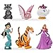 Princess Cakes Decoración-Tomicy 6 Piezas Disney Princess Figuras Decoración para Tarta de cumpleaños de Dibujos Animados Princess Cake Topper para Fiesta de Cumpleaños, Baby Shower y Fiesta de Bodas