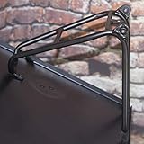 Design élégant London Craftwork Mini étagère à Bagages arrière légère pour Brompton Black Edition