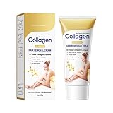 Haarentfernungscreme, Langanhaltende Glätte, 60 G, Enthaarungscreme Für Den Körper, Haarentferner Für Glatte Haut, Schnell Wirkende Formel, Für Frauen, Körper Intim, Beine