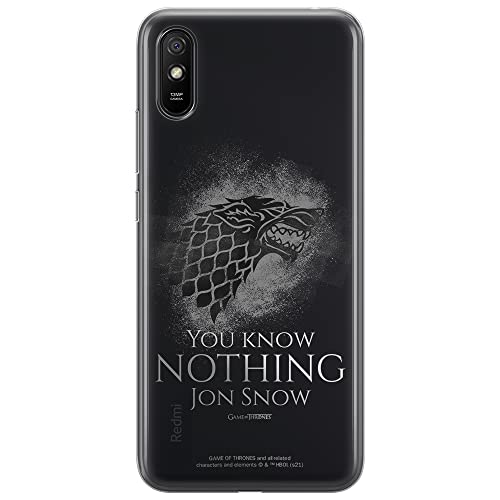 ERT GROUP mobile phone case for Xiaomi REDMI 9A original and officially Licensed Game of Thrones pattern 020 optimally adapted to the shape of the mobile phone