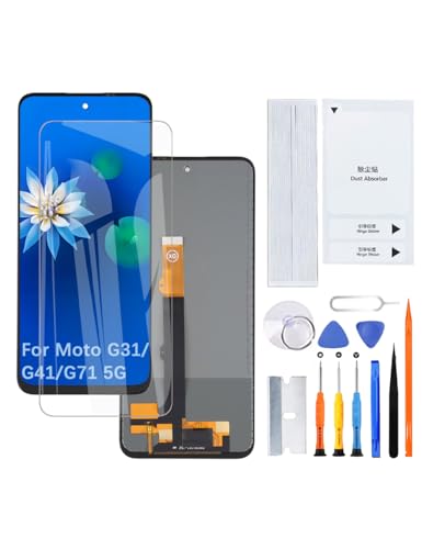 H&LYCYJ Pantalla LCD para Moto G31/G41/G71 5G TFT XT2173-3 XT2167-2 XT2169-1 XT2169-2 LCD pantalla de repuesto con kit