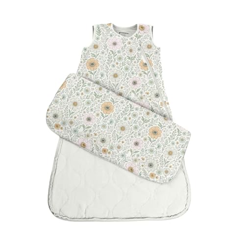 Image of GUNAMUNA gunamuna Unisex Baby, Toddler Wearable Blanket, Sleeping Bag Bamboo Rayon, Sleep Sack with Diaper Zipper, 1.0 TOG