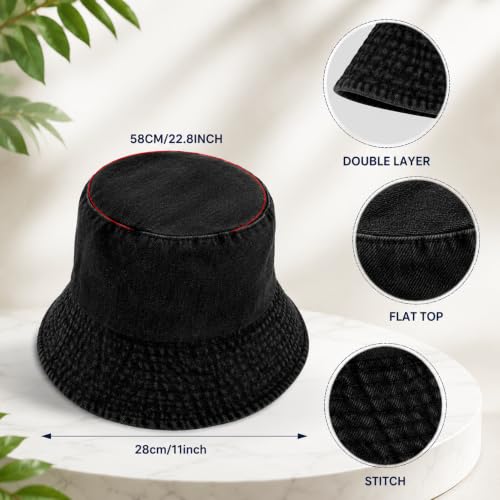 Image of Handcuffs Women's Cotton Bucket Hat Fishermen Cap Free Size Hats