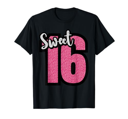 Sweet 16 Sweet Sixteen Squad 16th Birthday Girls Celebrating T-Shirt