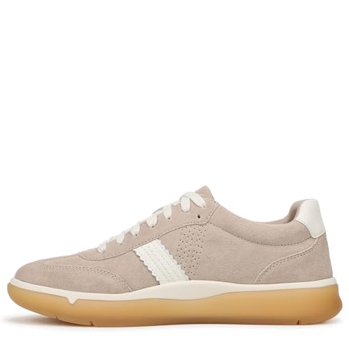 Vionic Women's City Walk Sneaker Lucid Beige Leather and Suede 9.5 M